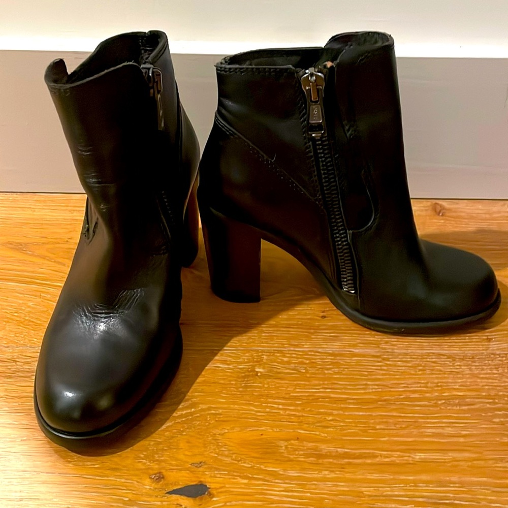 All Saint leather ankle booties